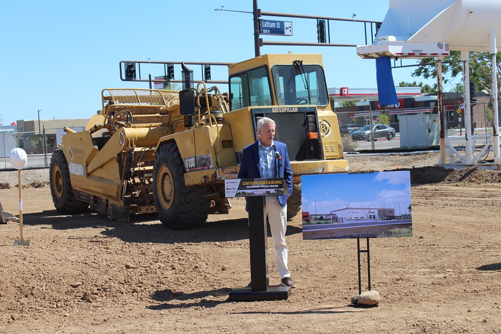 Tom Ewing, President and CEO of Vanguard Truck Centers